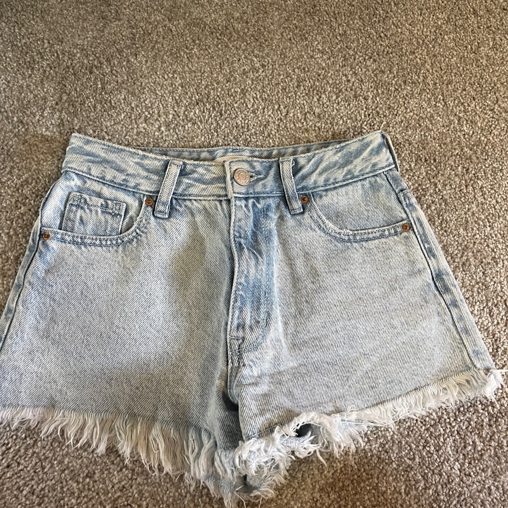 Pacsun high rise festival Jean shorts